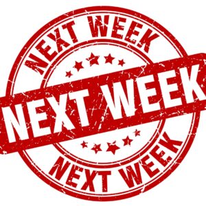 【next week】と【the next week】何が違う?間違えたら大変!冠詞と時