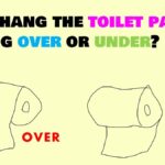 トイレットペーパーの掛け方